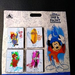 Disney World ink and paint pin set